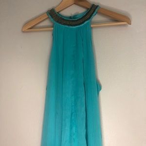 Maxi dress Aqua blue